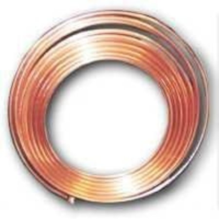 STREAMLINE 1/2X60K Copper Tubing, 1/2 in, 60 ft L, Soft, Type K, Coil KS04060